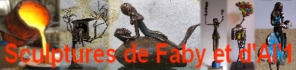 sculpture de Faby et Al'1