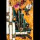 Sidonie, 30x20 cm, Technique mixte sur ardoise
