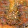 M�lodie Orientale, 30x30 cm, Mixed media on wood